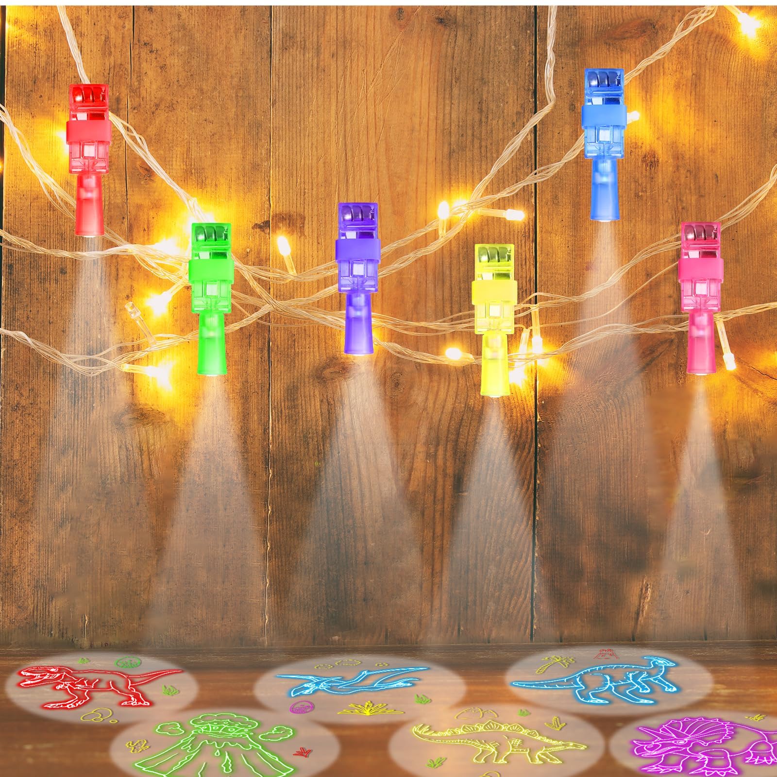 CHUNNIN dino finger lights suit a range of occasions from themes to movie nights.