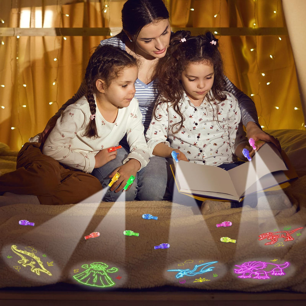 CHUNNIN easy-to-wear dino lights require no setup, perfect for quick party fun.