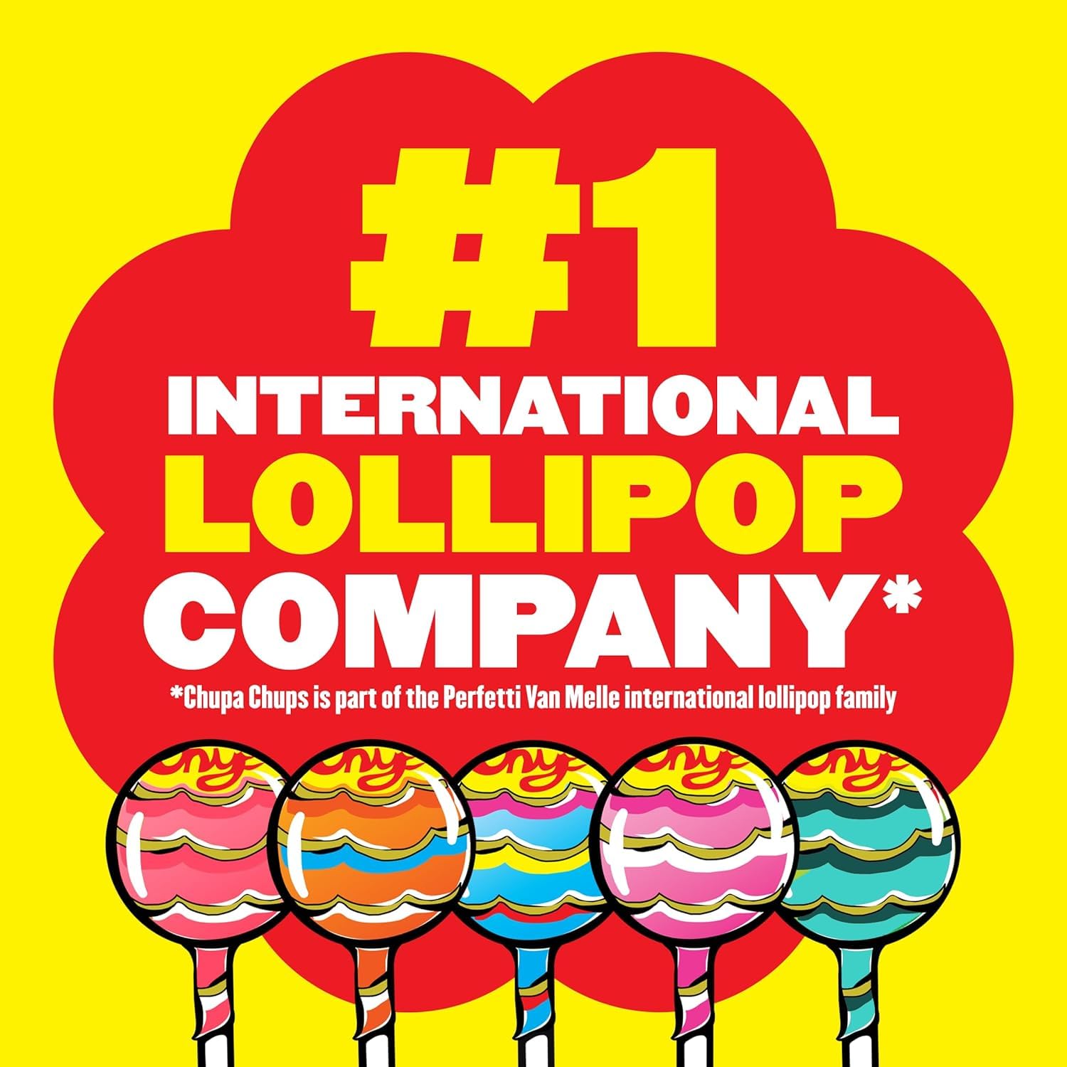 Chupa Chups individually wrapped lollipops ideal for bulk gifting