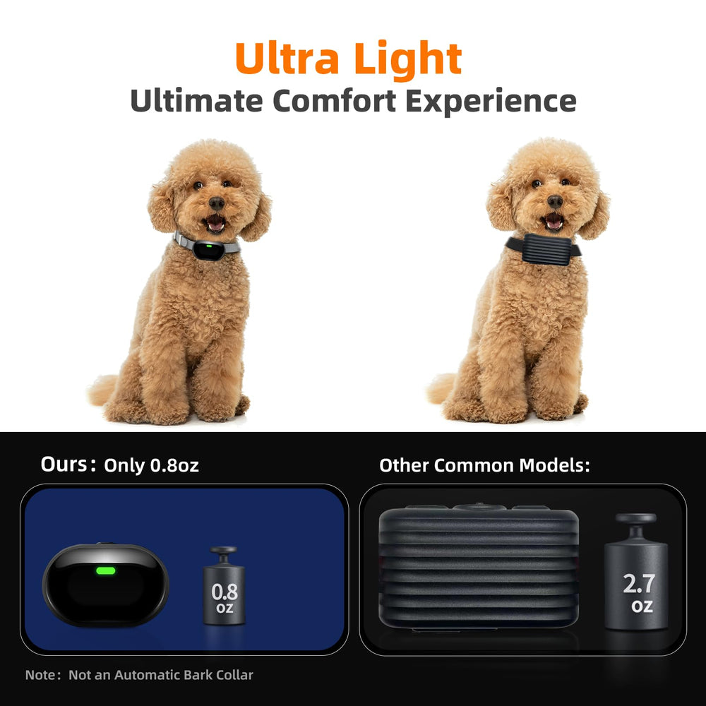 Chupolik 198-levels training modes offer flexible guidance for various dogs.