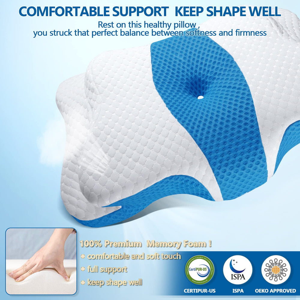 CHxxy breathable cover promotes airflow for cooler sleep