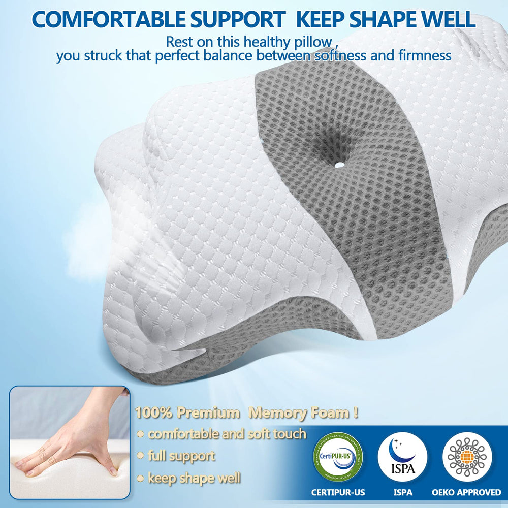 CHxxy pillow certified CertiPUR-US and Oeko-Tex for safety and quality.