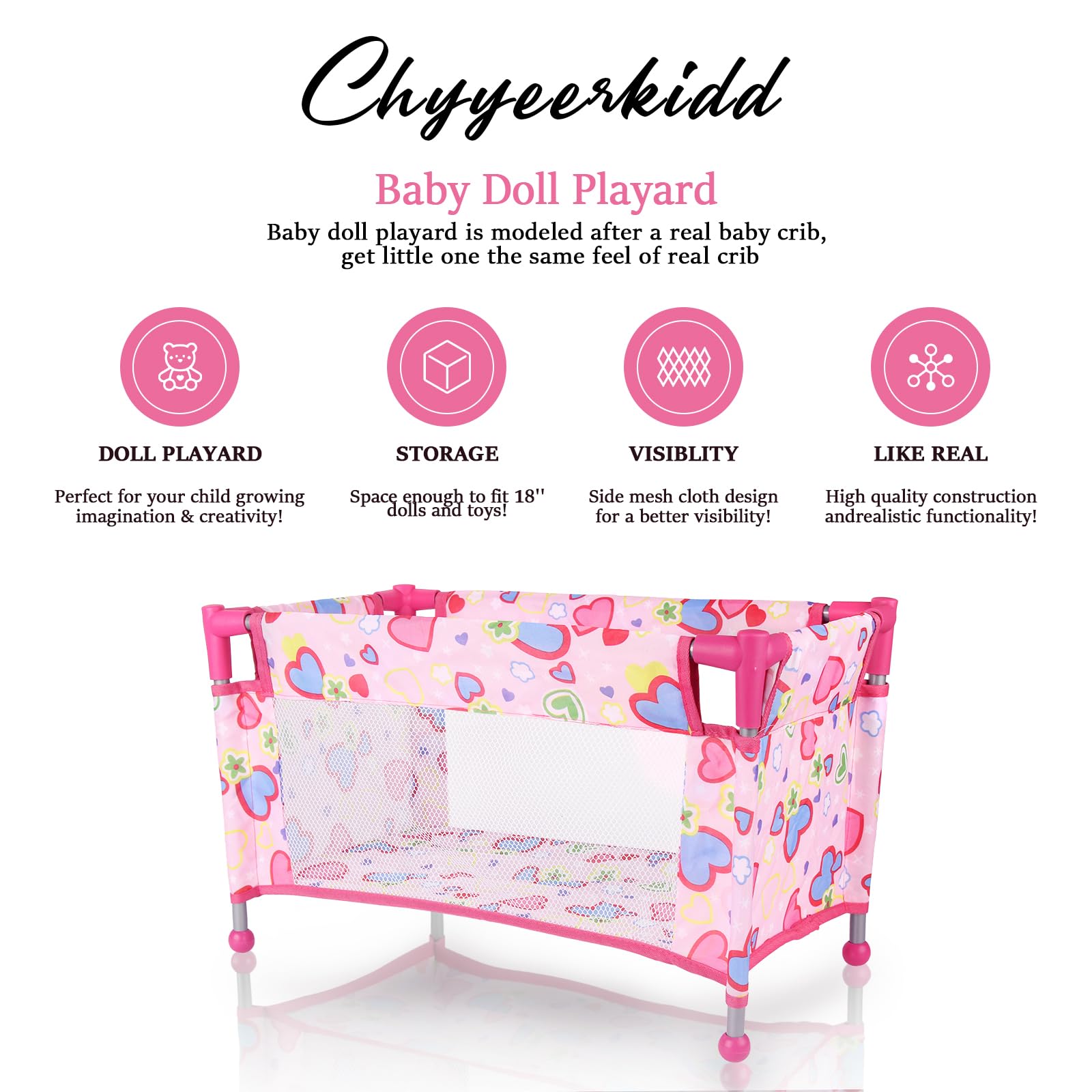 Chyyeerkidd assembly guide image showing easy setup