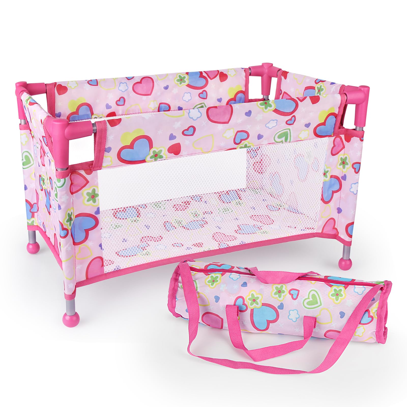 Chyyeerkidd carry bag for doll crib enabling easy on-the-go play
