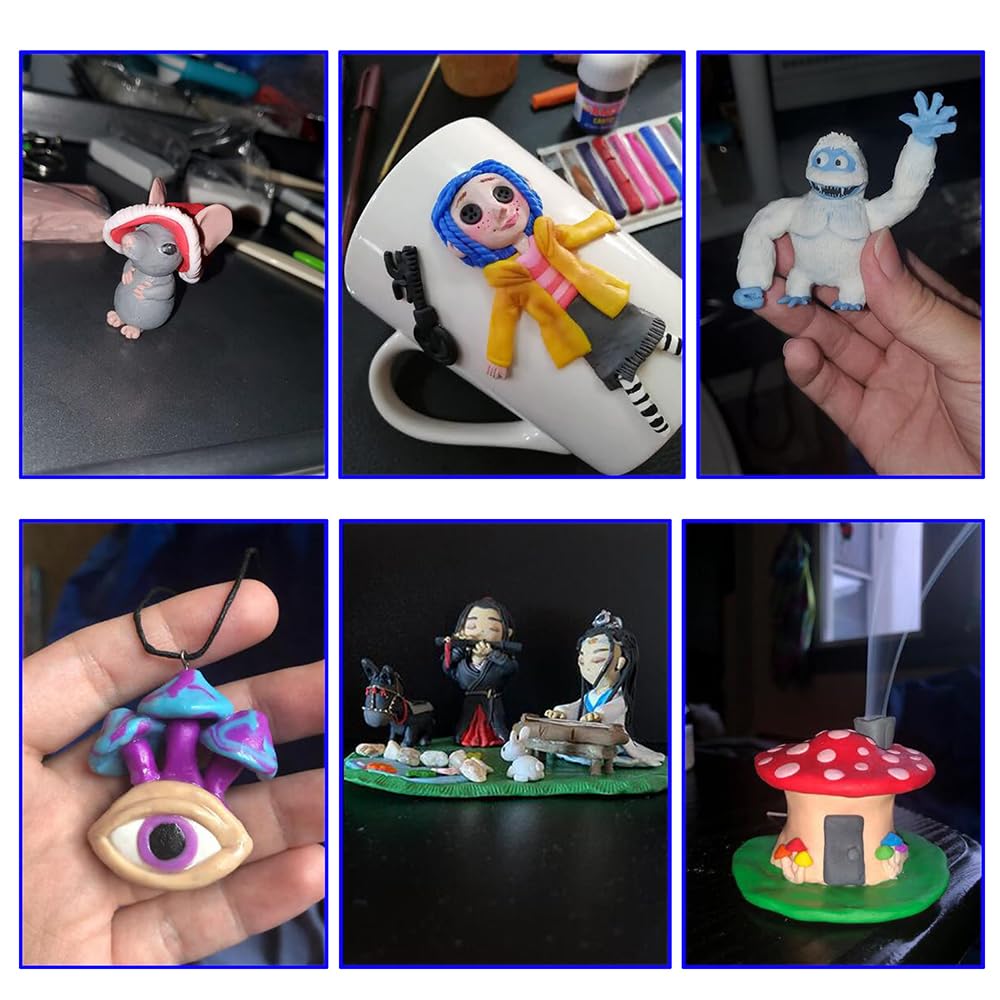 CiaraQ Polymer Clay Kit sparks creative arts and crafts sessions.