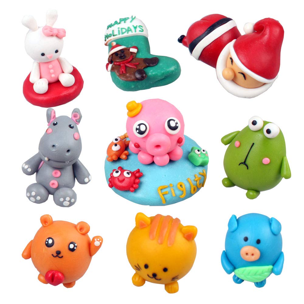 CiaraQ Polymer Clay Kit suitable for kids ages 3 and up.