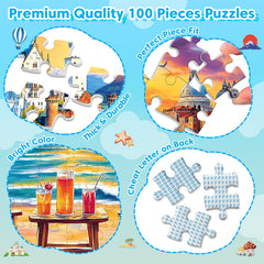 Ciavotie Japan Landscape puzzle stimulating curiosity and fine motor skills