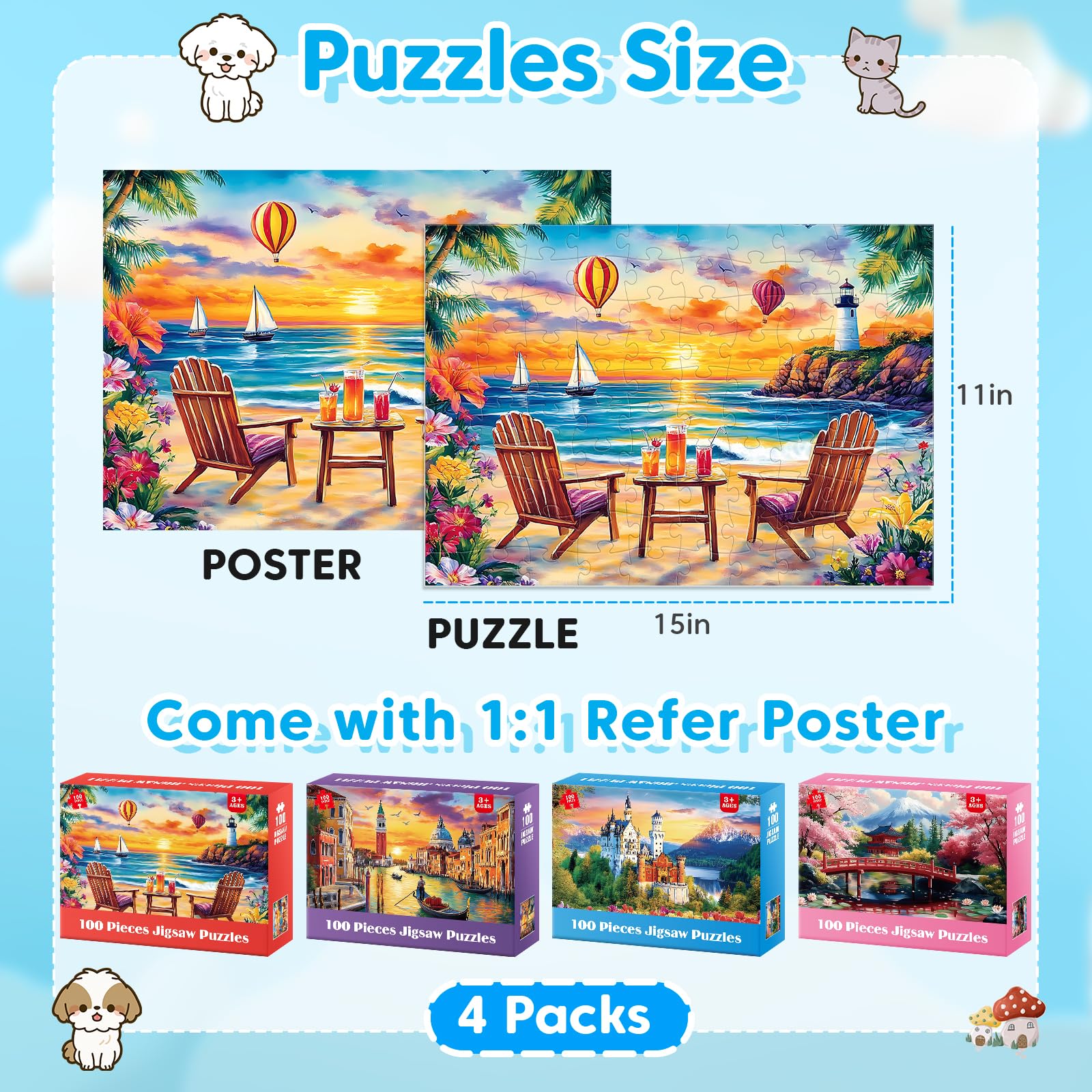 Ciavotie Neuschwanstein Castle puzzle inviting engaging, collaborative assembly