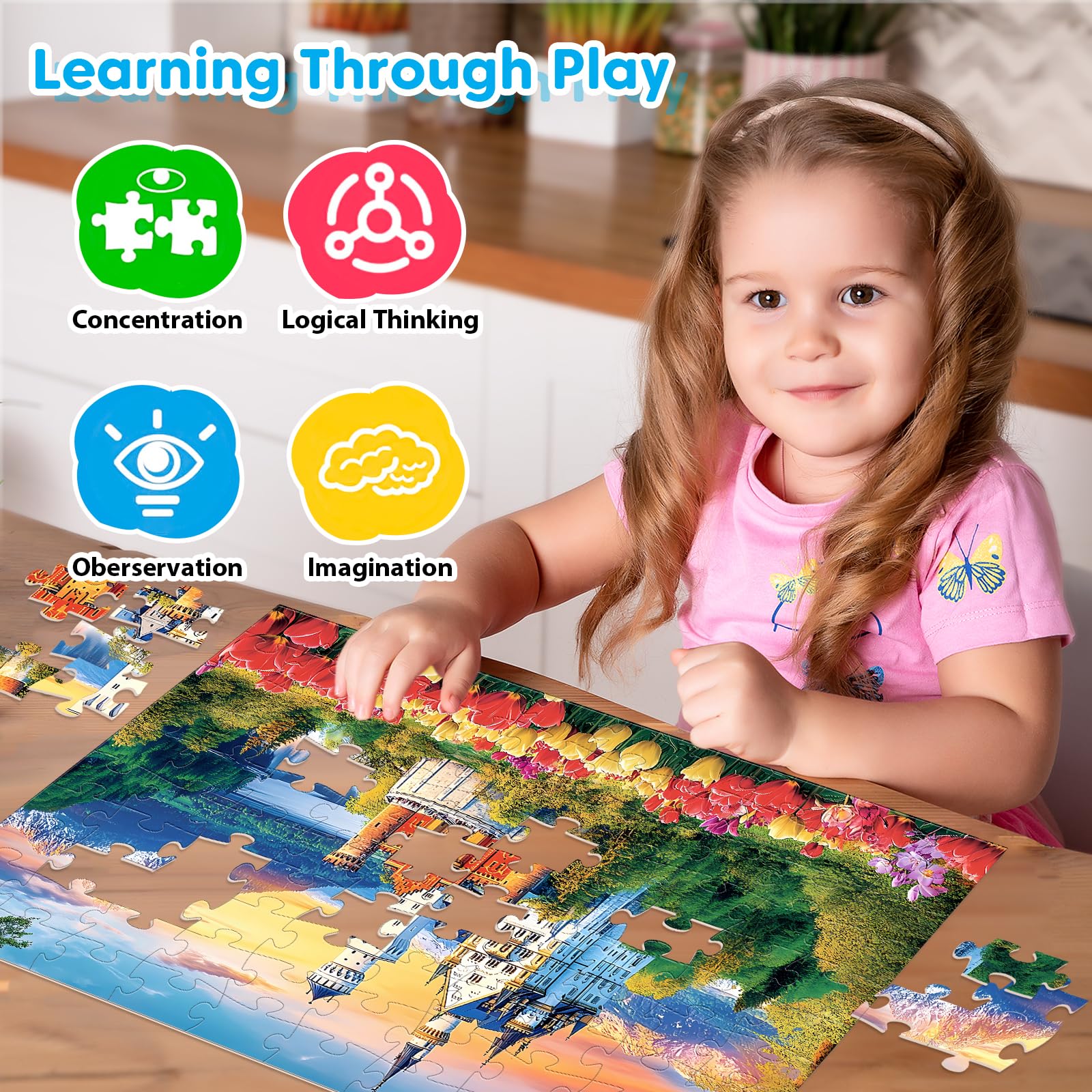 Ciavotie puzzle pack shot showing four themed designs for gifting