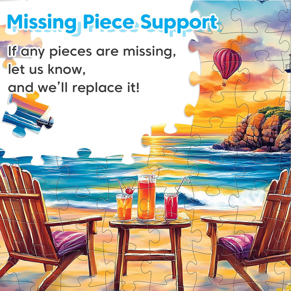 Ciavotie kids-friendly puzzle assembly with back-lettered pieces aid beginners