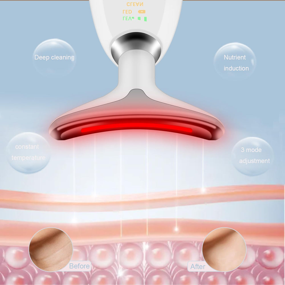 Cibqun device features 7-color LED lights for enhanced skincare routines.