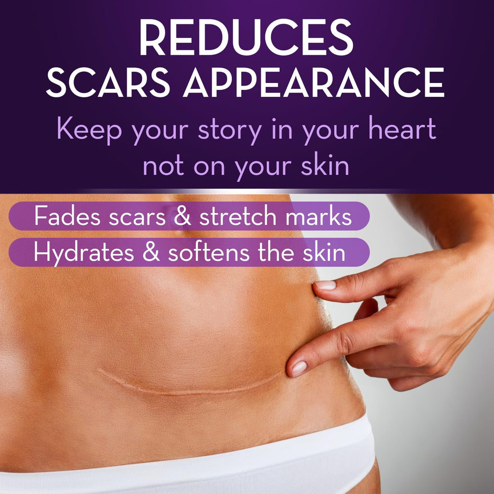 Cicatricure Advanced Scar Gel bottle closeup highlighting the lightweight formula.