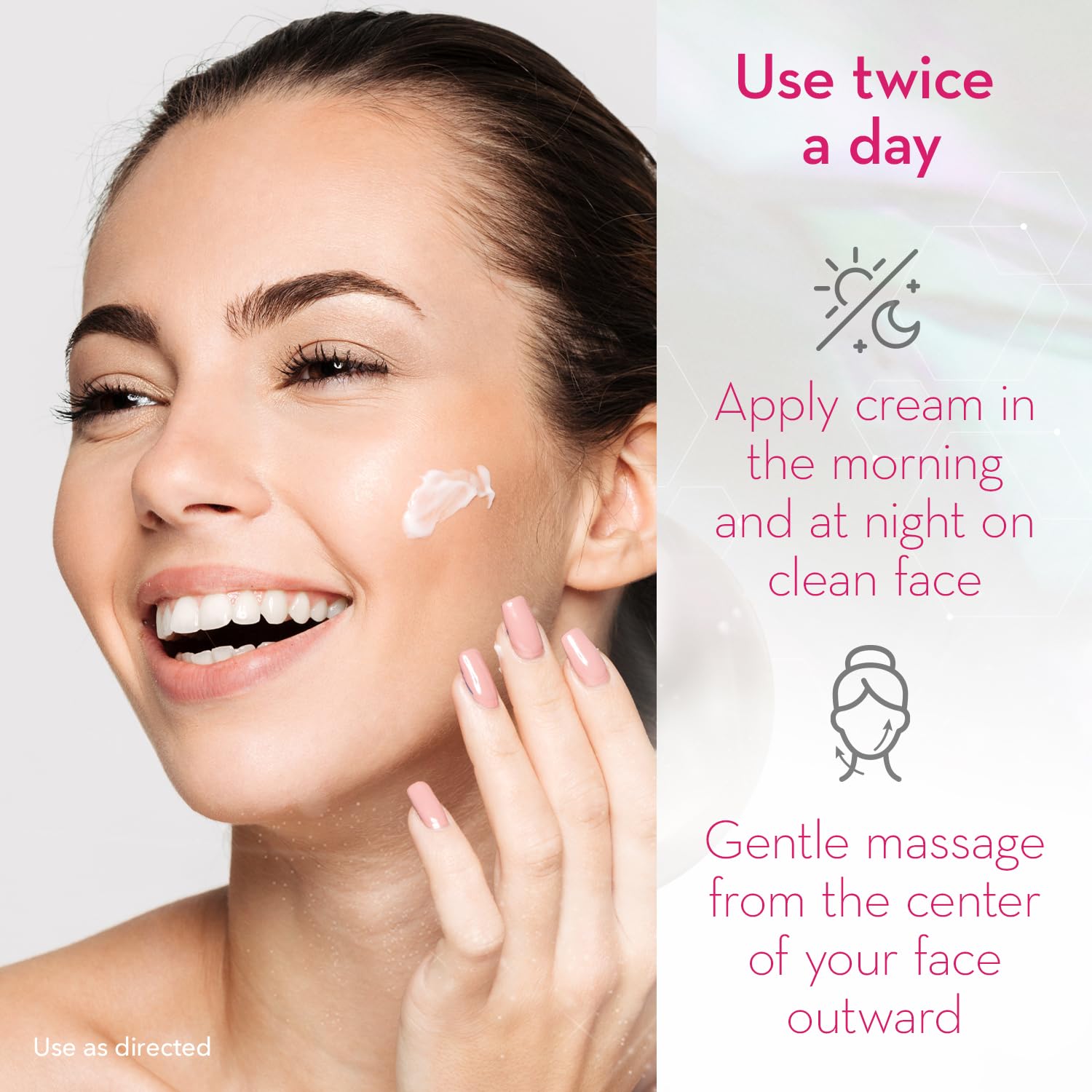 Cicatricure daily-use routine photo with moisturizer for easy integration.