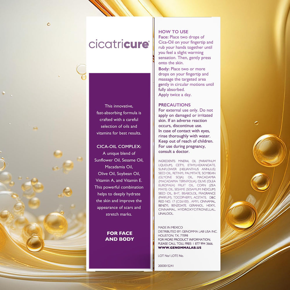 Travel-ready Cicatricure Cica Oil for on-the-go care.
