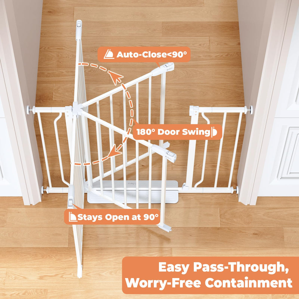 Cideny Pressure-Mounted Gate fits many openings with simple, tool-free setup.