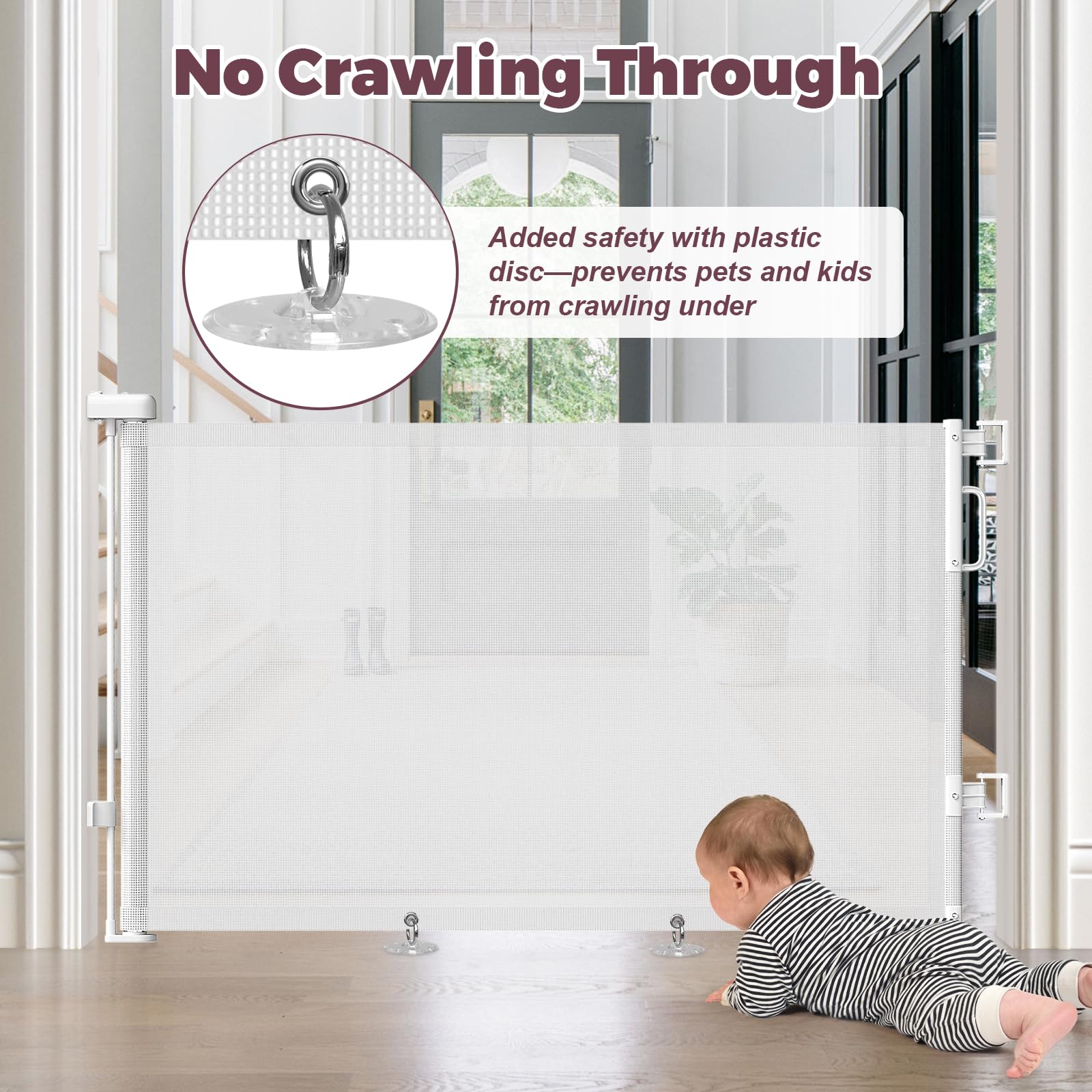 Cideny indoor-outdoor use gate protecting pets and children at home