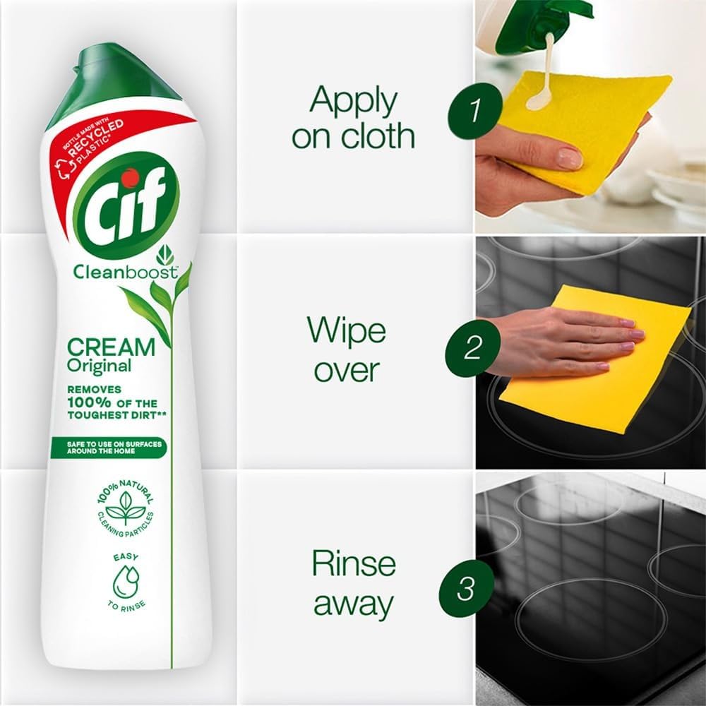 Cif Original 2x500ml pack for convenient home cleaning