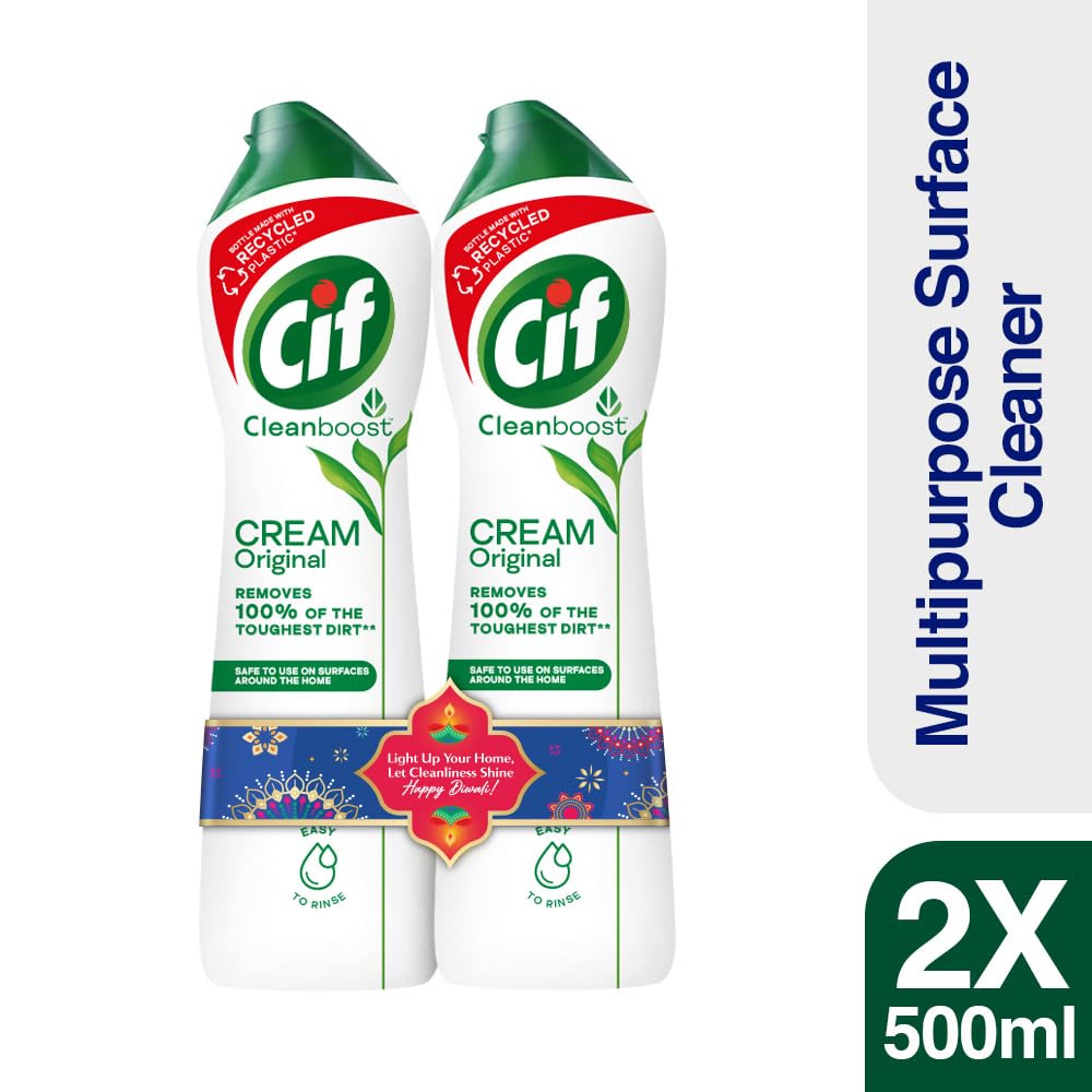 Cif Original micro cleaning particles showing deep dirt removal potential