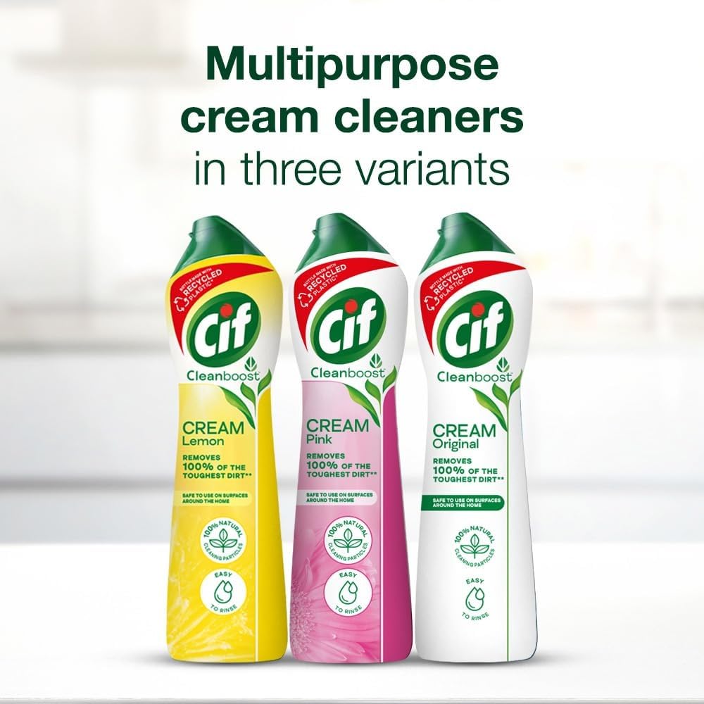 Cif Original ocean breeze scent leaves a fresh aroma
