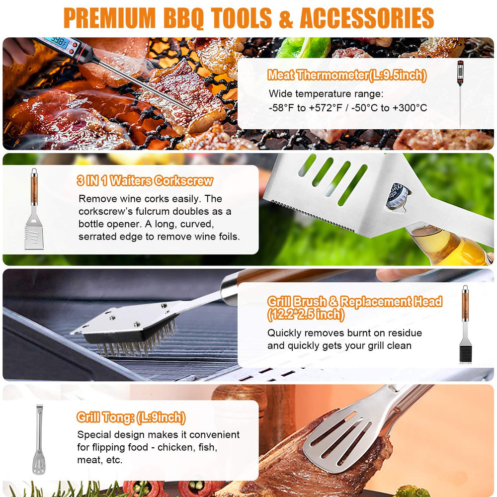 Cifaisi grill mats prevent sticking while cooking delicate meats.