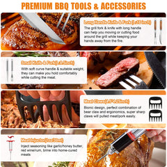 Cifaisi instant-read thermometer helps avoid overcooking for precise results.