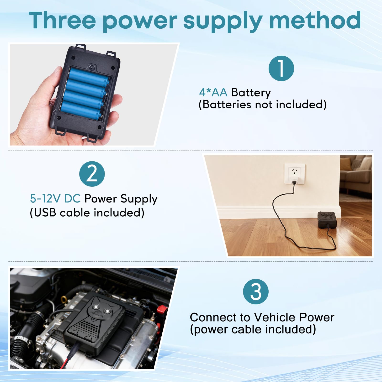 CIIC Smart vibration sensor activates during engine start to deter pests