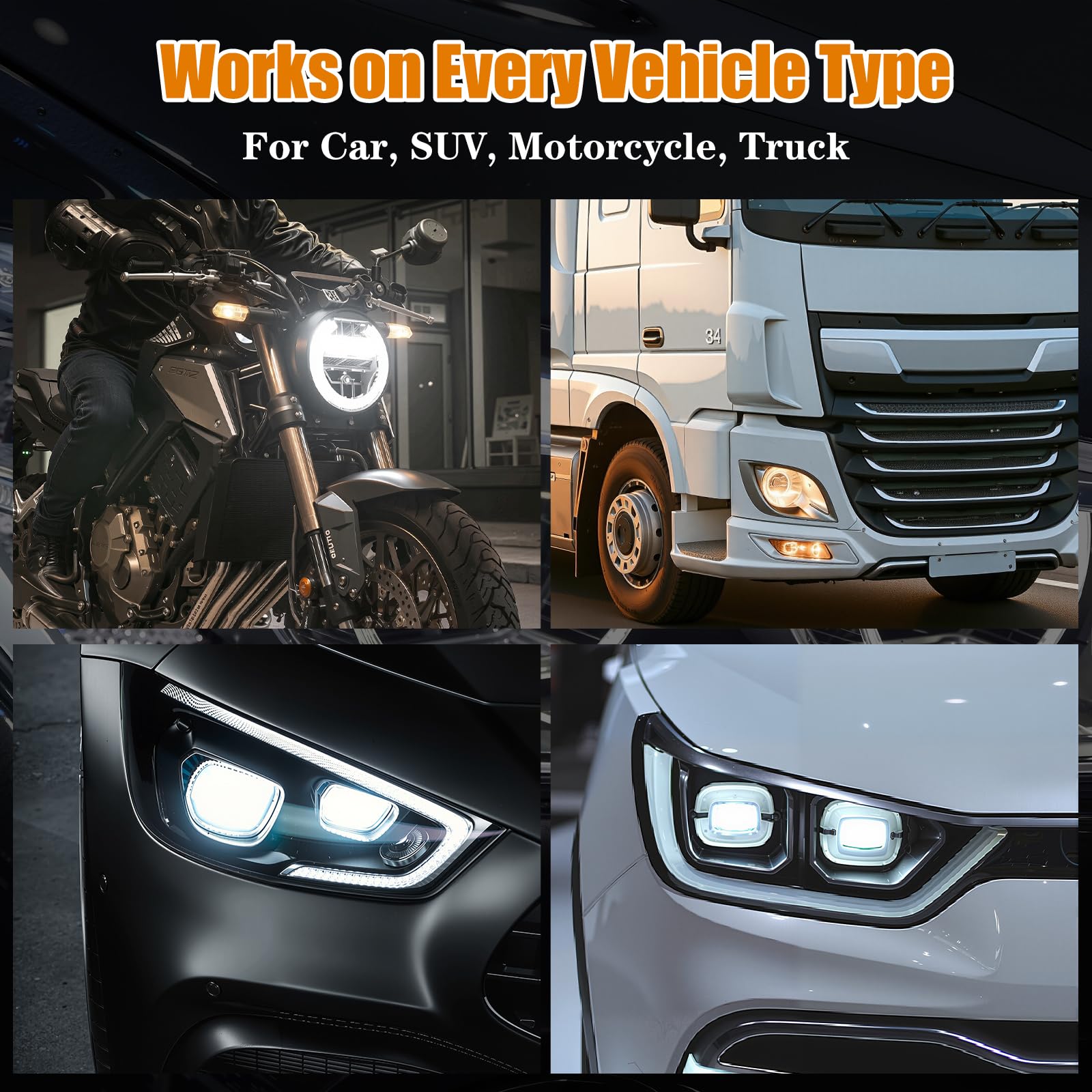 Ciirvoe before-after demo illustrating improved headlight clarity
