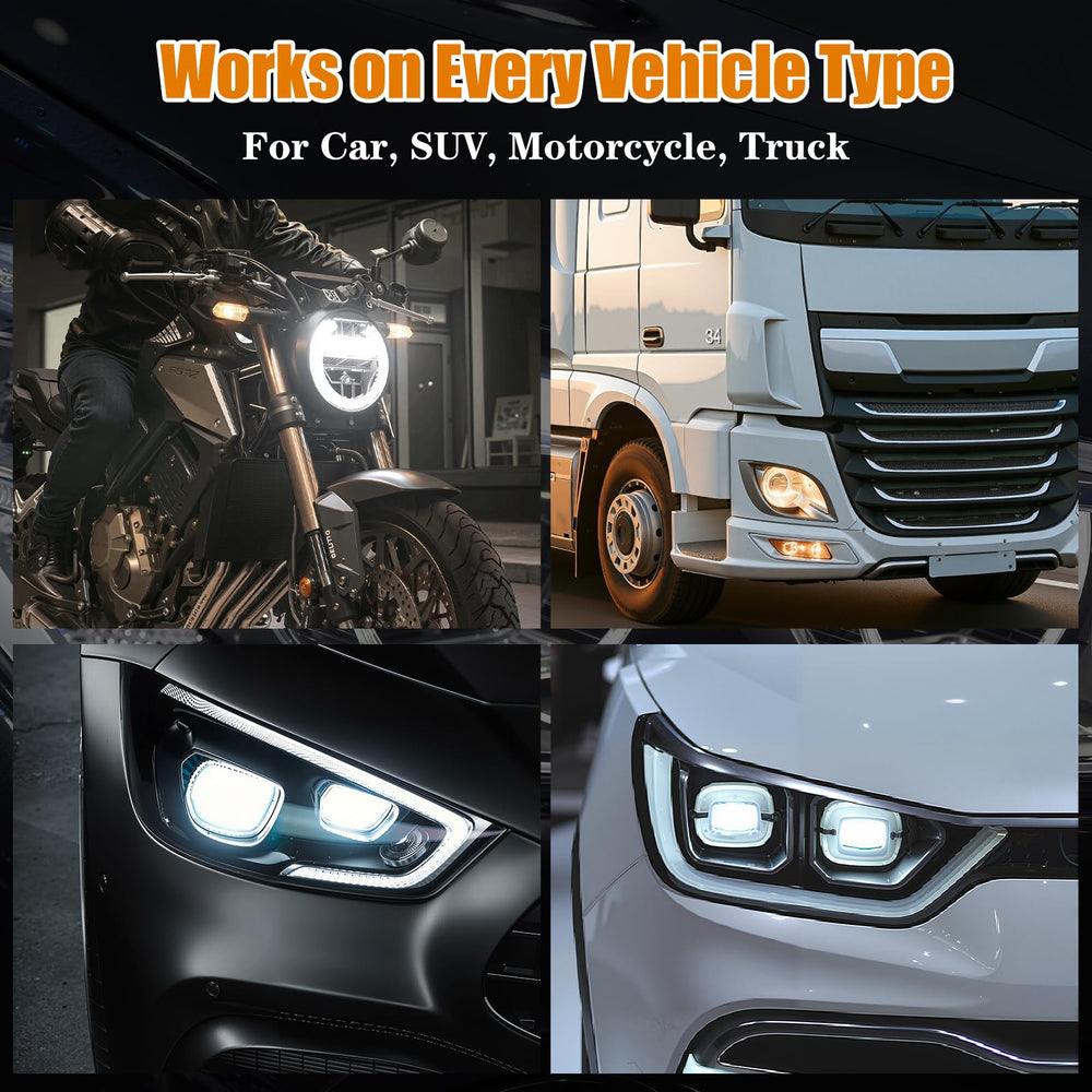 Ciirvoe before-after demo illustrating improved headlight clarity