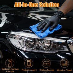 Ciirvoe microfiber towel ready for even application