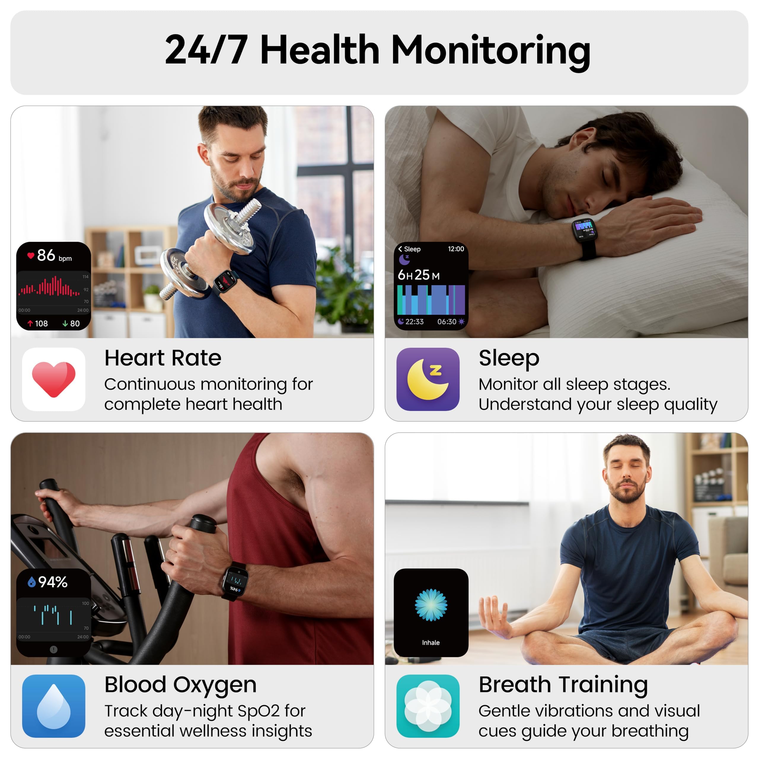 Cillso watch showing 120+ sport modes for versatile training
