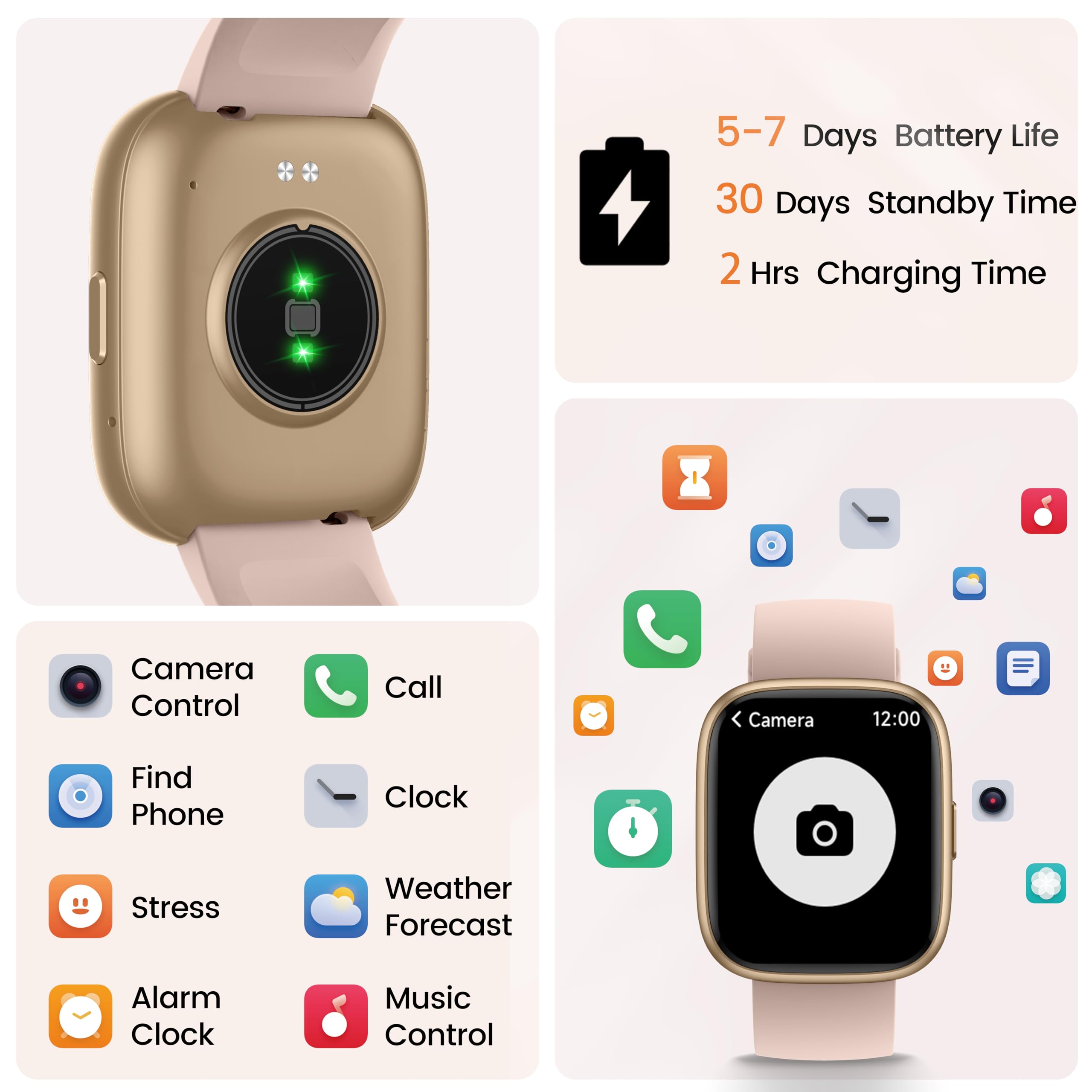 Cillso long battery life with fast 1.5-hour charging