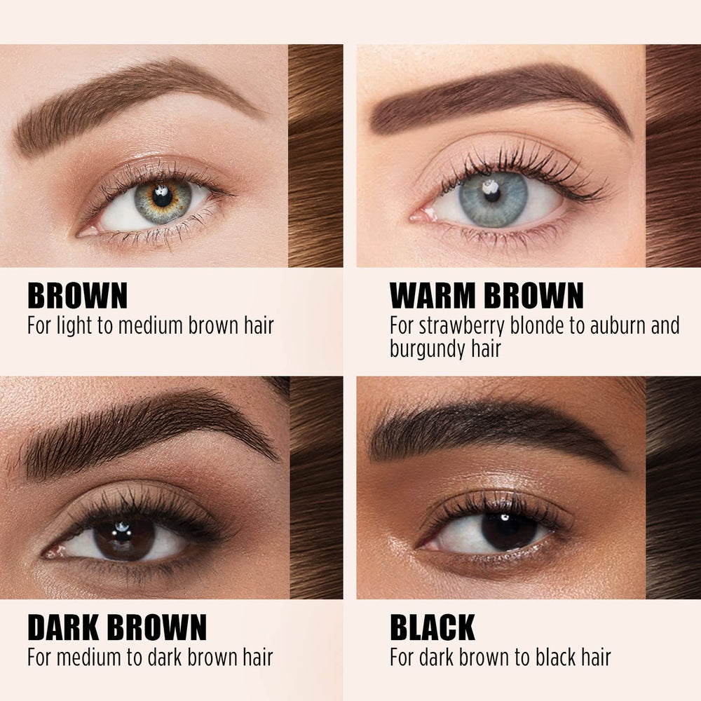 Cilrofelr Tattoo Brow Gel waterproof finish resists sweat and water.