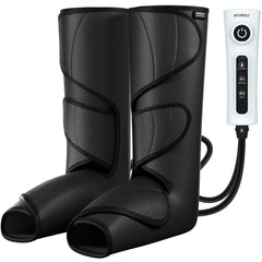 CINCOM leg massager showing calf-to-foot massage for soothing leg relief