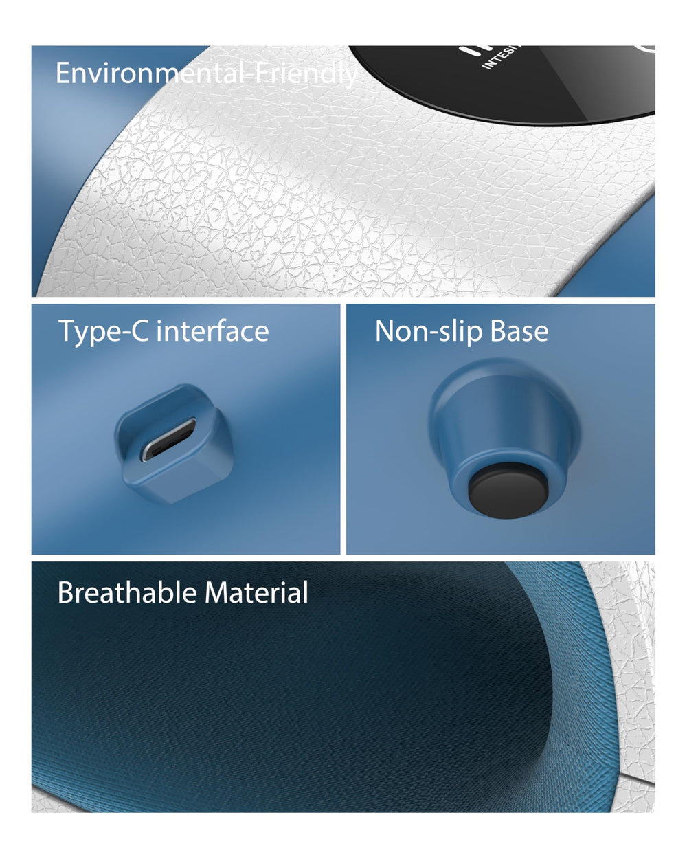 CINCOM Upgraded Hand Massager highlights 7 airbags for targeted relief
