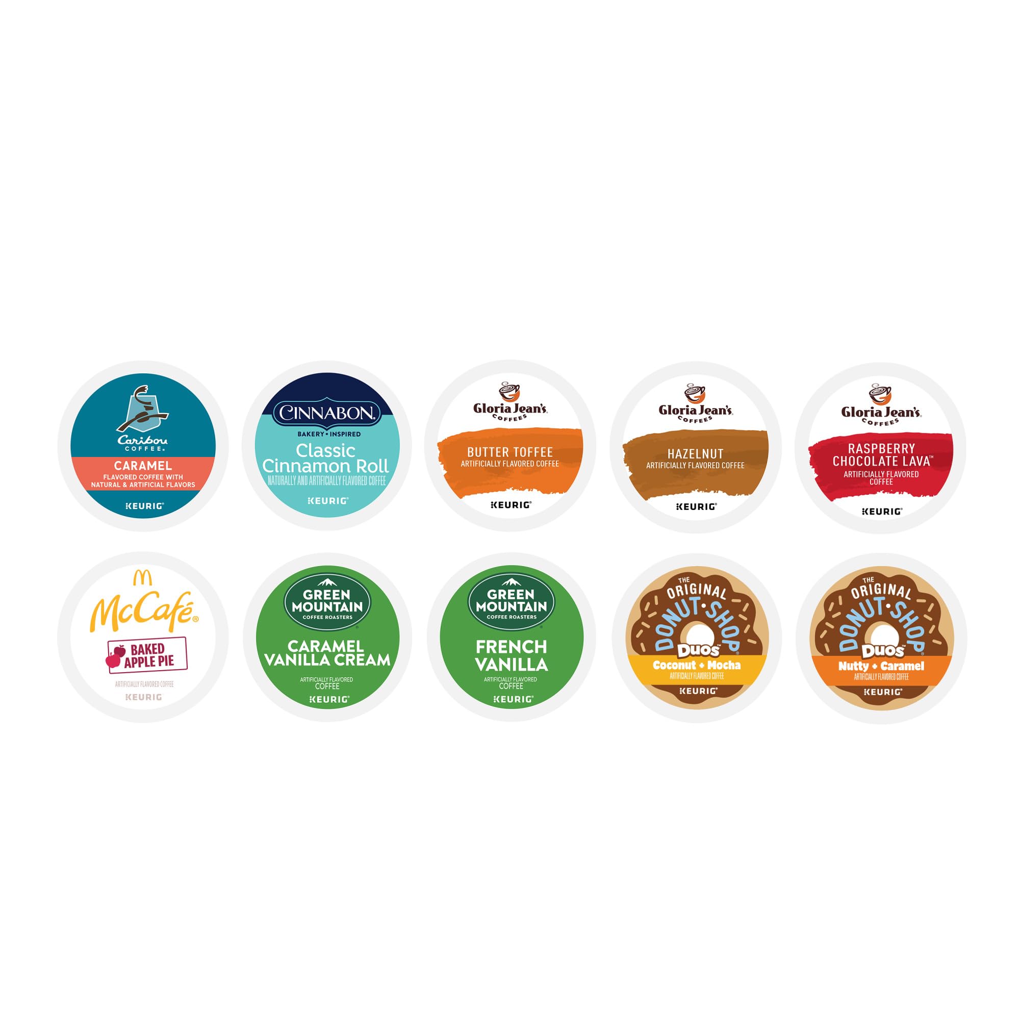 Cinnabon Classic Cinnamon Roll pod delivering warm, bakery-inspired aroma.