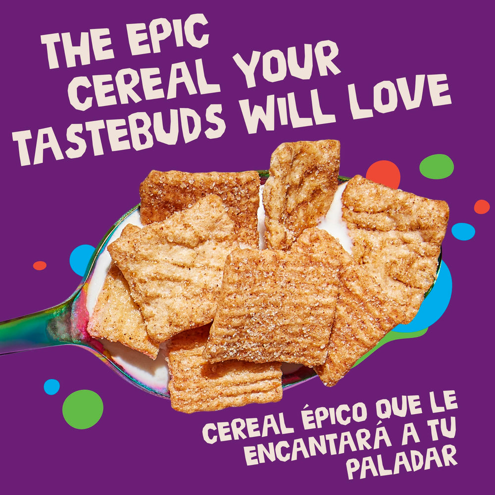 Cinnamon Toast Crunch CINNAMILK finish highlighted for dessert or yogurt use.