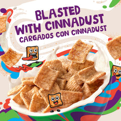 Cinnamon Toast Crunch crispy squares in snack bags for on-the-go.