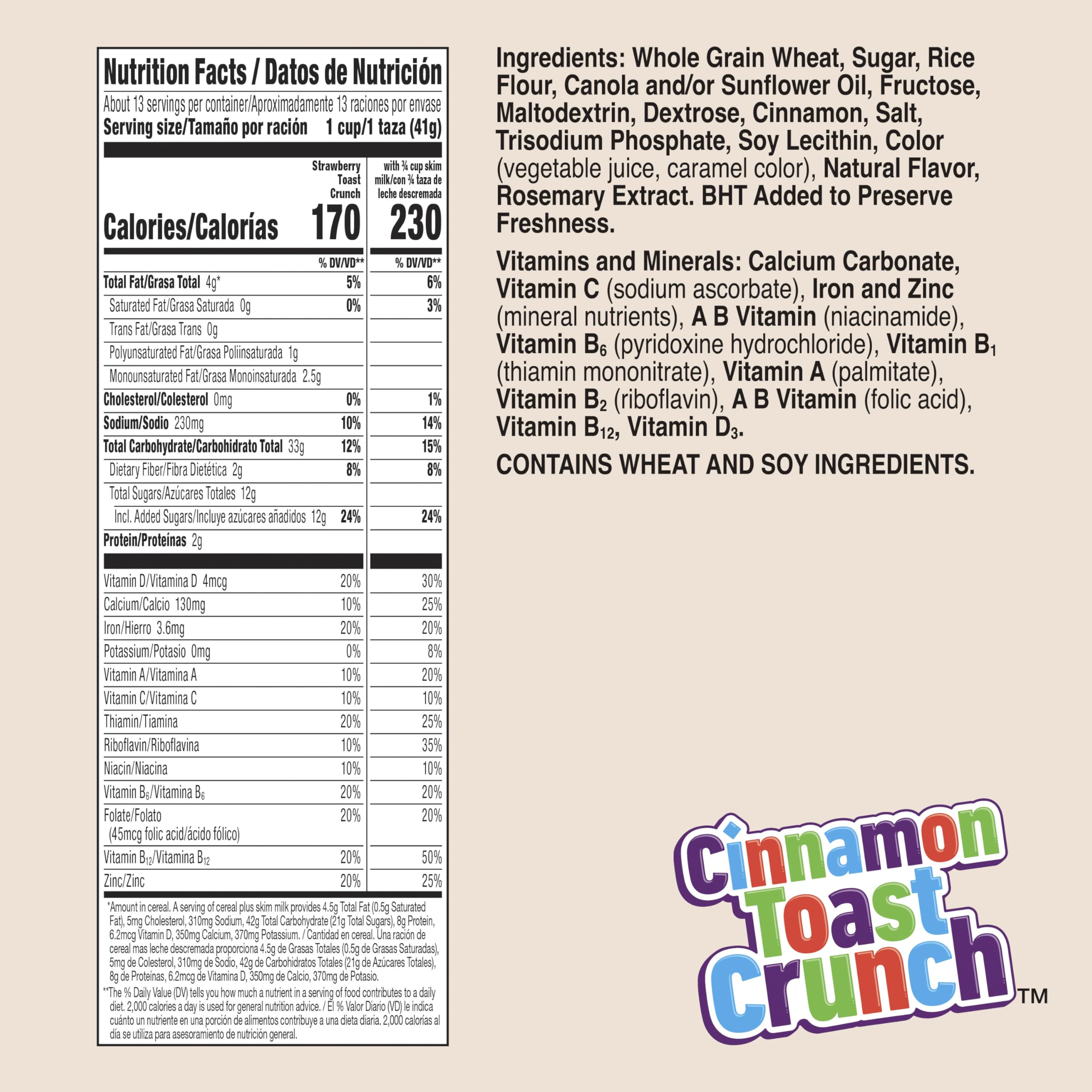 Pouring Cinnamon Toast Crunch Strawberry with milk for a crunchy morning