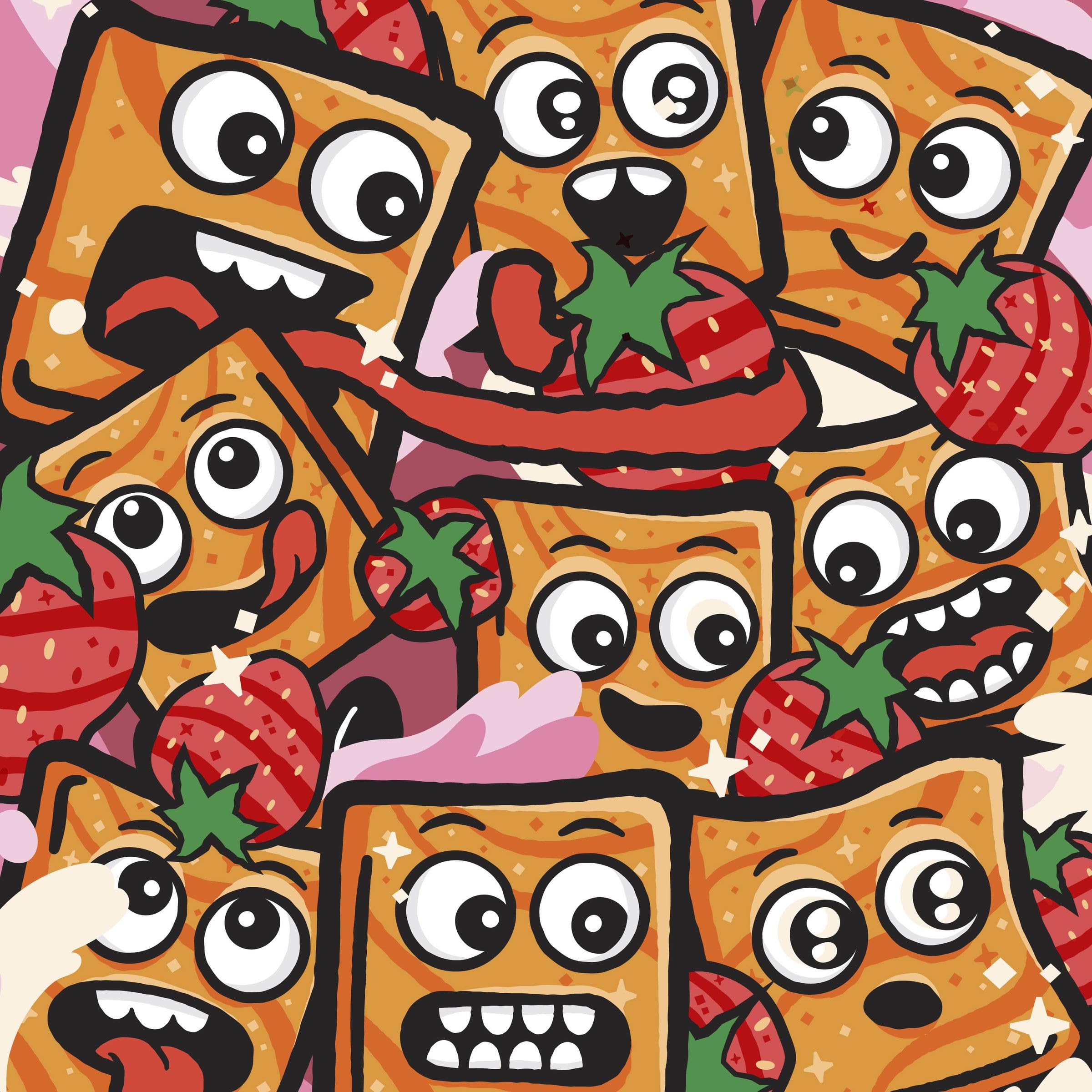 Snack-ready Cinnamon Toast Crunch Strawberry cereal in a portable bag