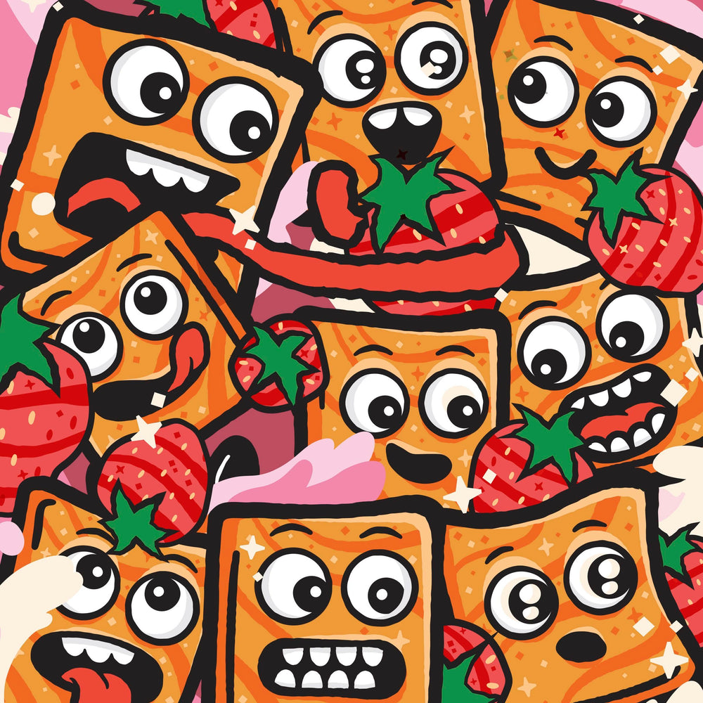 Snack-ready Cinnamon Toast Crunch Strawberry cereal in a portable bag