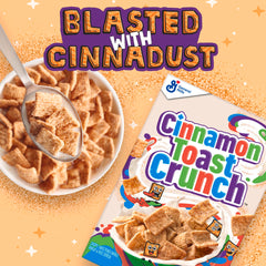 Cinnamon Toast Crunch 32 oz value bag ready for snacking