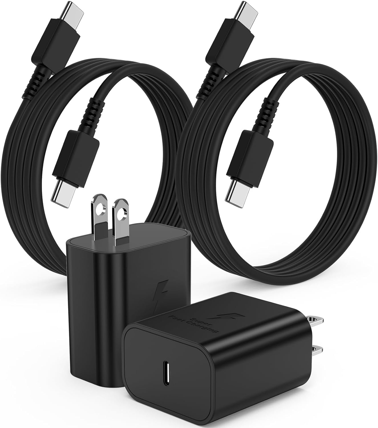 Cionum 45W charger block with PD3.0 fast charging for compatible devices.