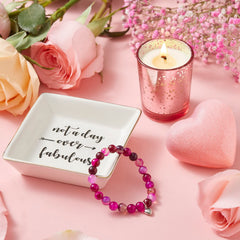 CITTA agate bracelet, natural grounding energy with chic style