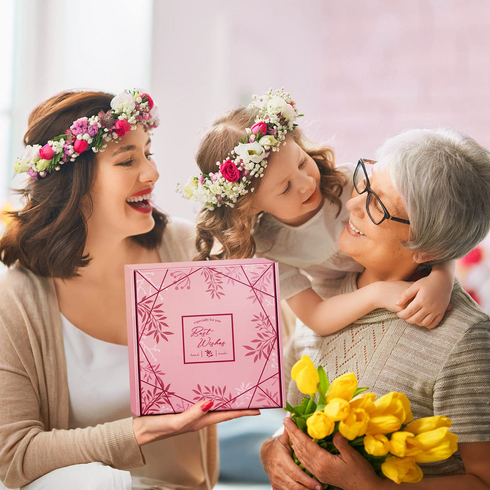 CITTA dried flowers card, heartfelt note for any celebration