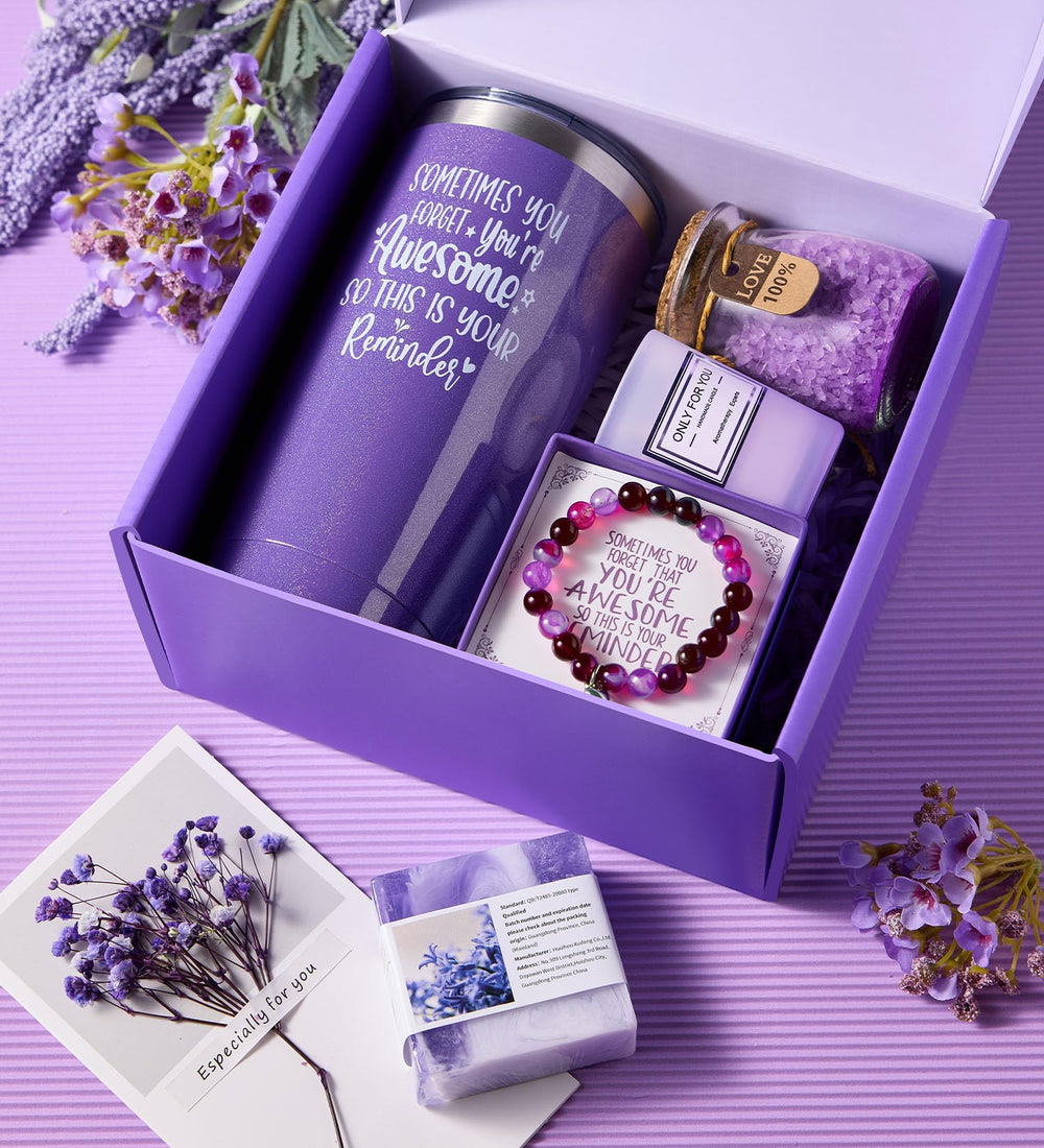 CITTA lavender aroma backdrop creates a peaceful self-care moment.