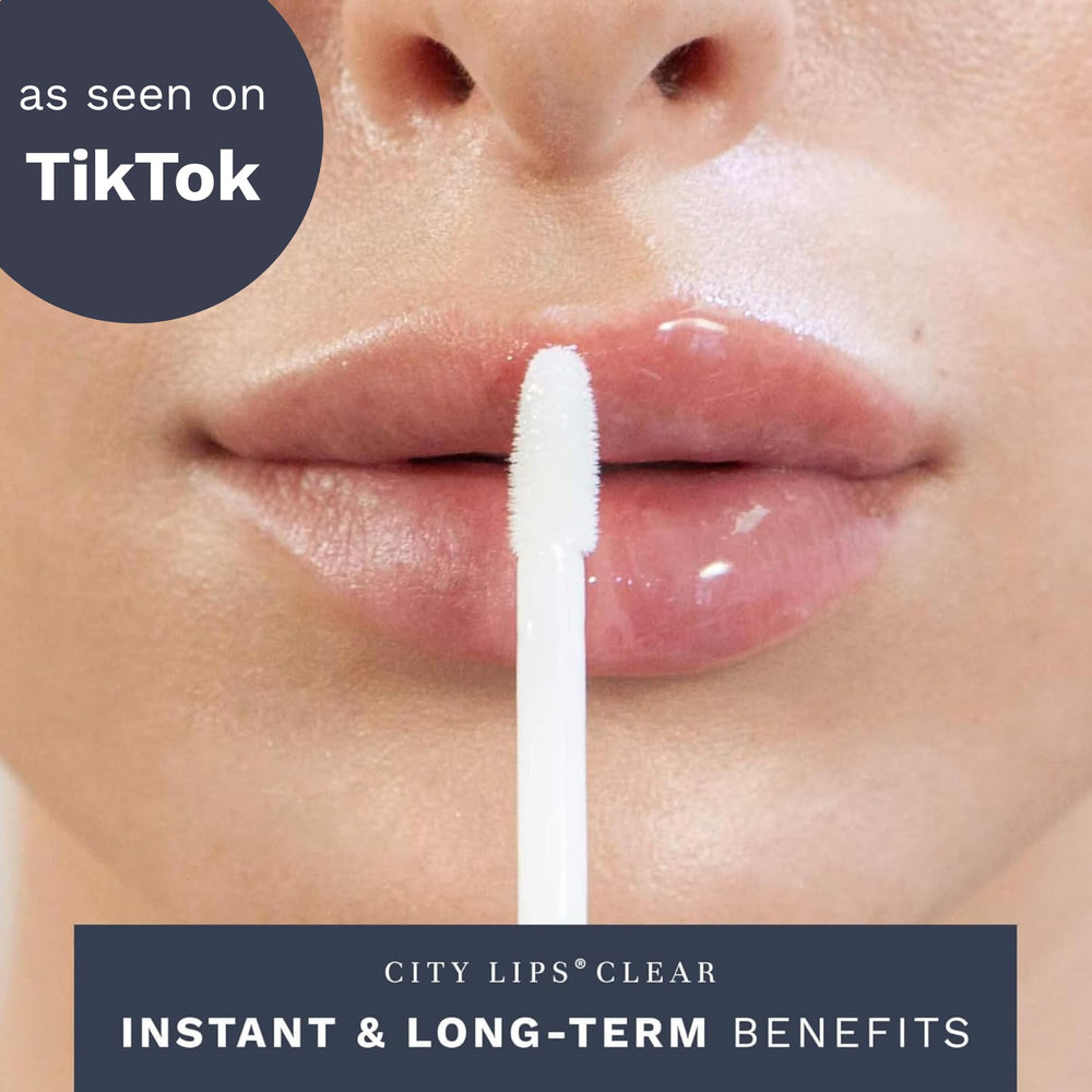 City Beauty City Lips Clear hyaluronic spheres delivering deep hydration