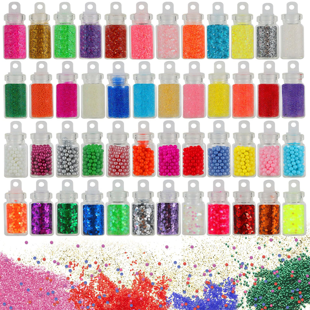 CityActs slime accessories kit glitter jars add sparkle to slime and crafts.