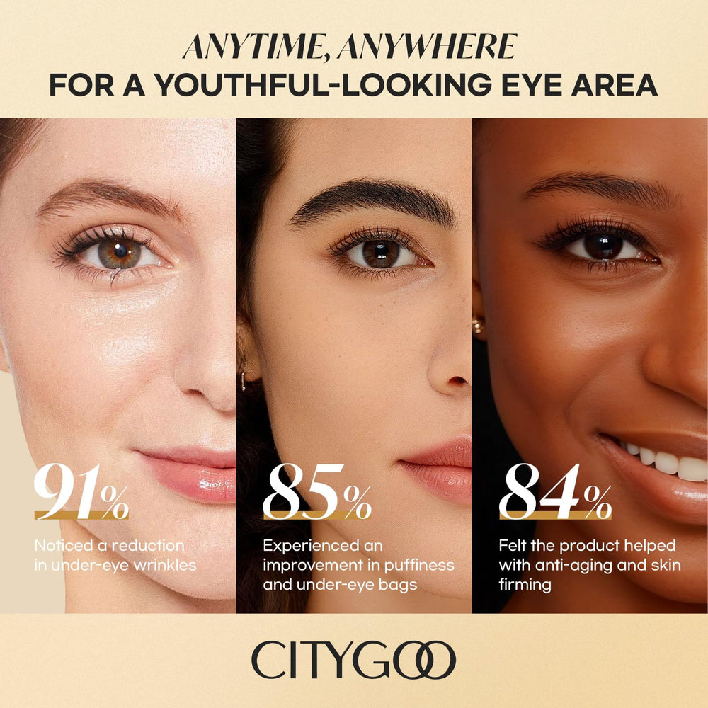CITYGOO Compact travel-sized eye stick fits in purse or pocket.