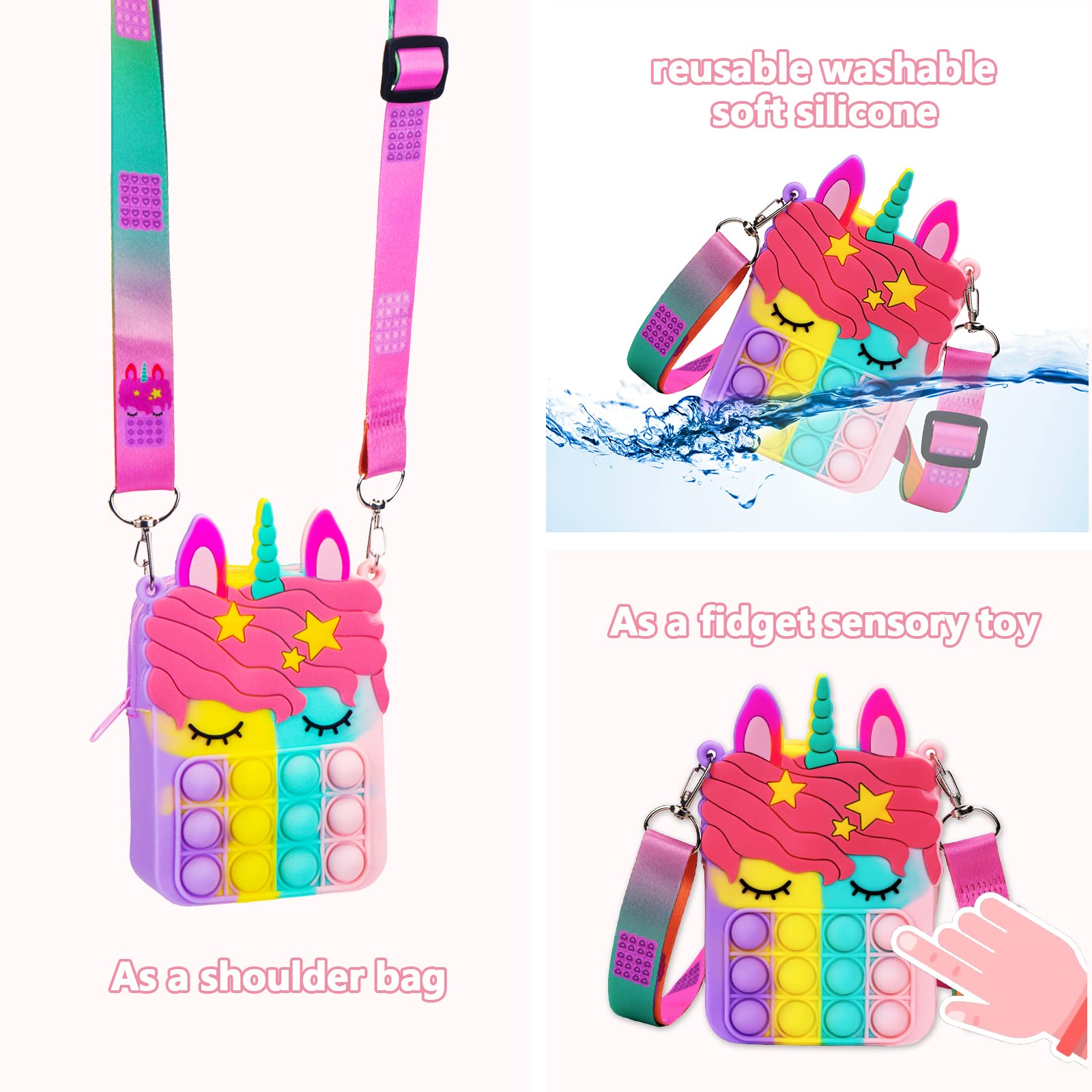 Civan Small Pop Purse shown as a charming gift option for girls and teens.