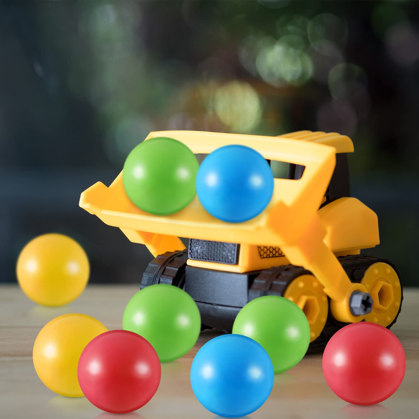 Civaner colorful education balls support color recognition and early counting.